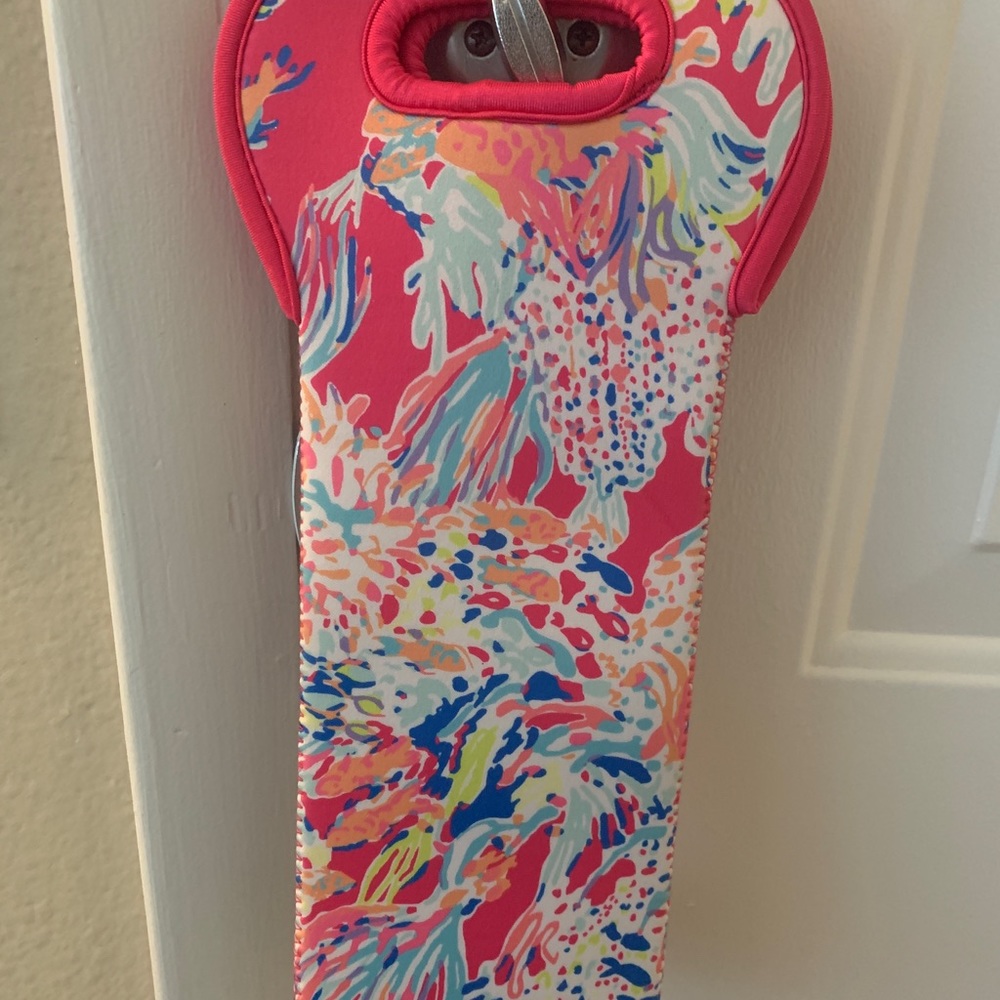 Lilly Pulitzer Wine Koozie Bag